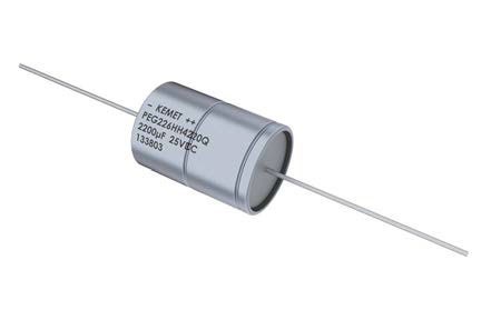 Axial Aluminum Electrolytic Capacitors